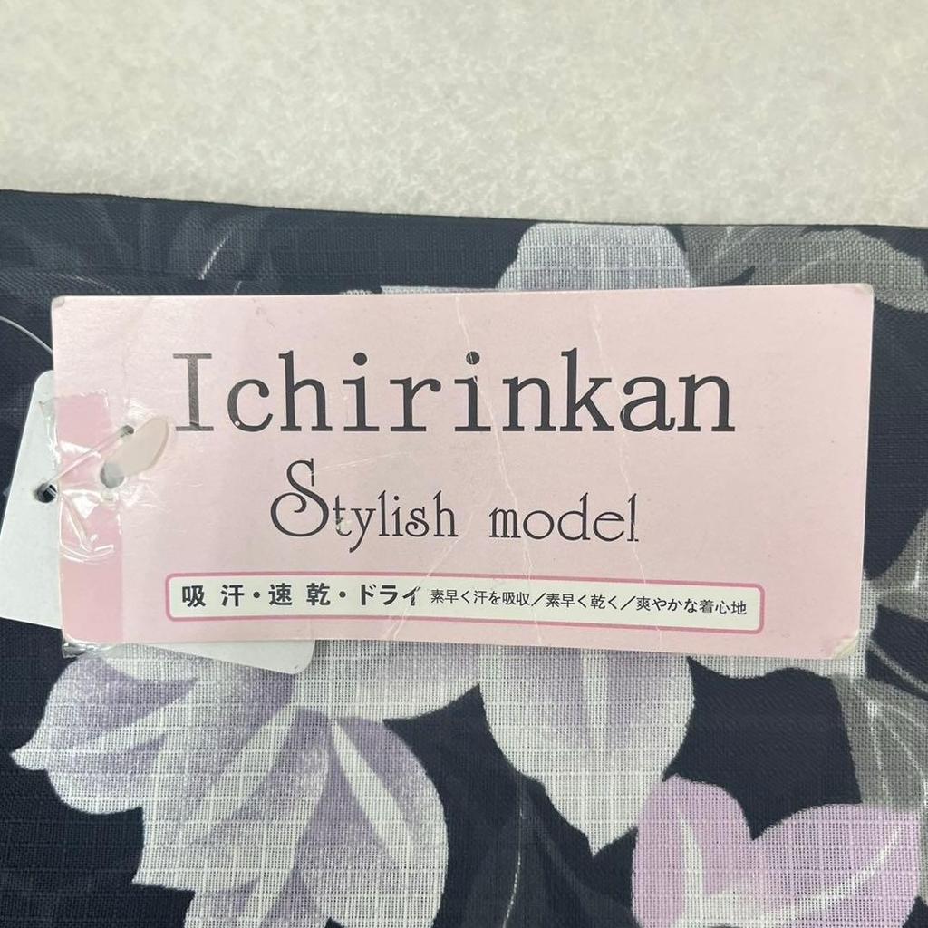 Used Limited-time price reduction 550 Black background Yukata BellflowerSweat-absorbent, quick-drying, dry