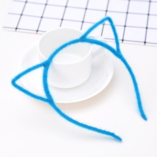 2 шт. Повязки на голову с кошачьими ушками, леопардовый принт, черный кот, котенок, животные ушки, обруч для волос, аксессуары для костюма на Хэллоуин, вечеринку, косплей