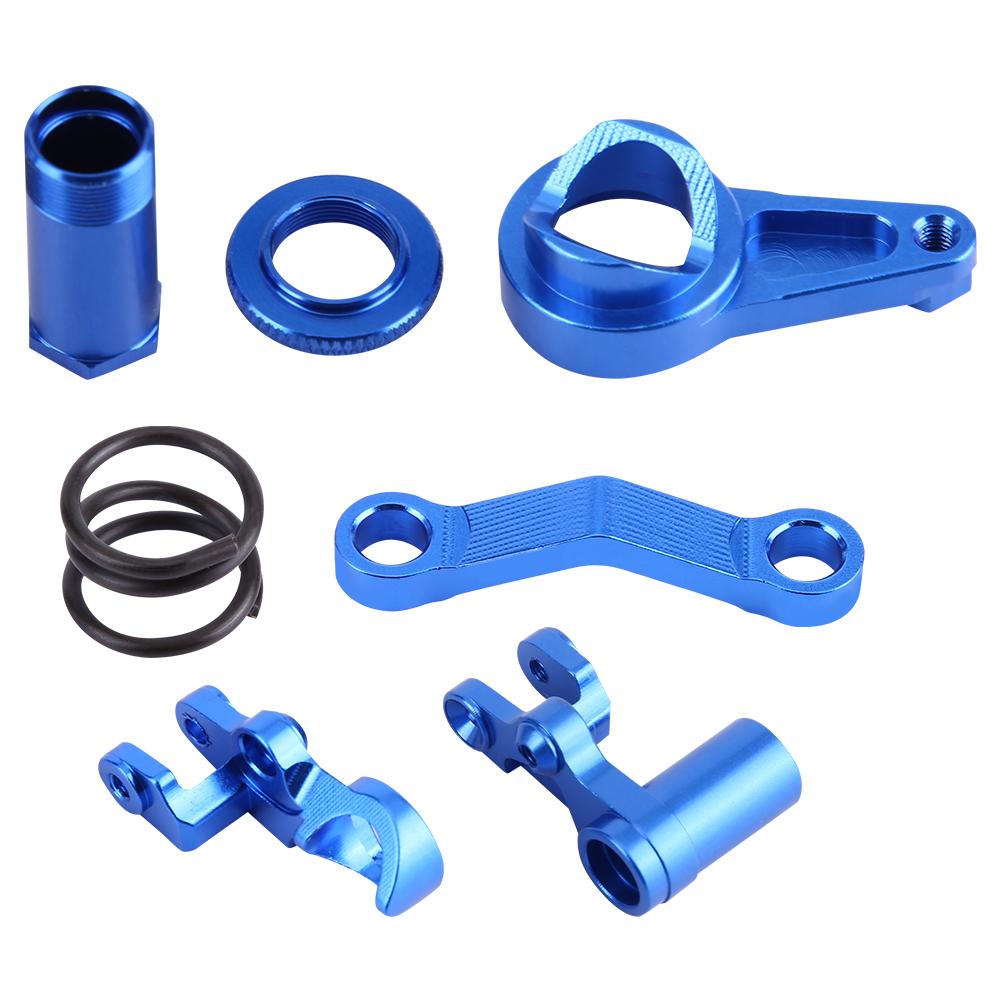 Aluminium Alloy Steering Servo Saver Complete Part Kit for Slash 4X4 1/10 Truck RC Car