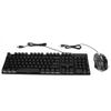 Игровая клавиатура и мышь Combo 104 клавиши LED подсветка Эргономичная Водонепроницаемая Быстрый отклик Gaming