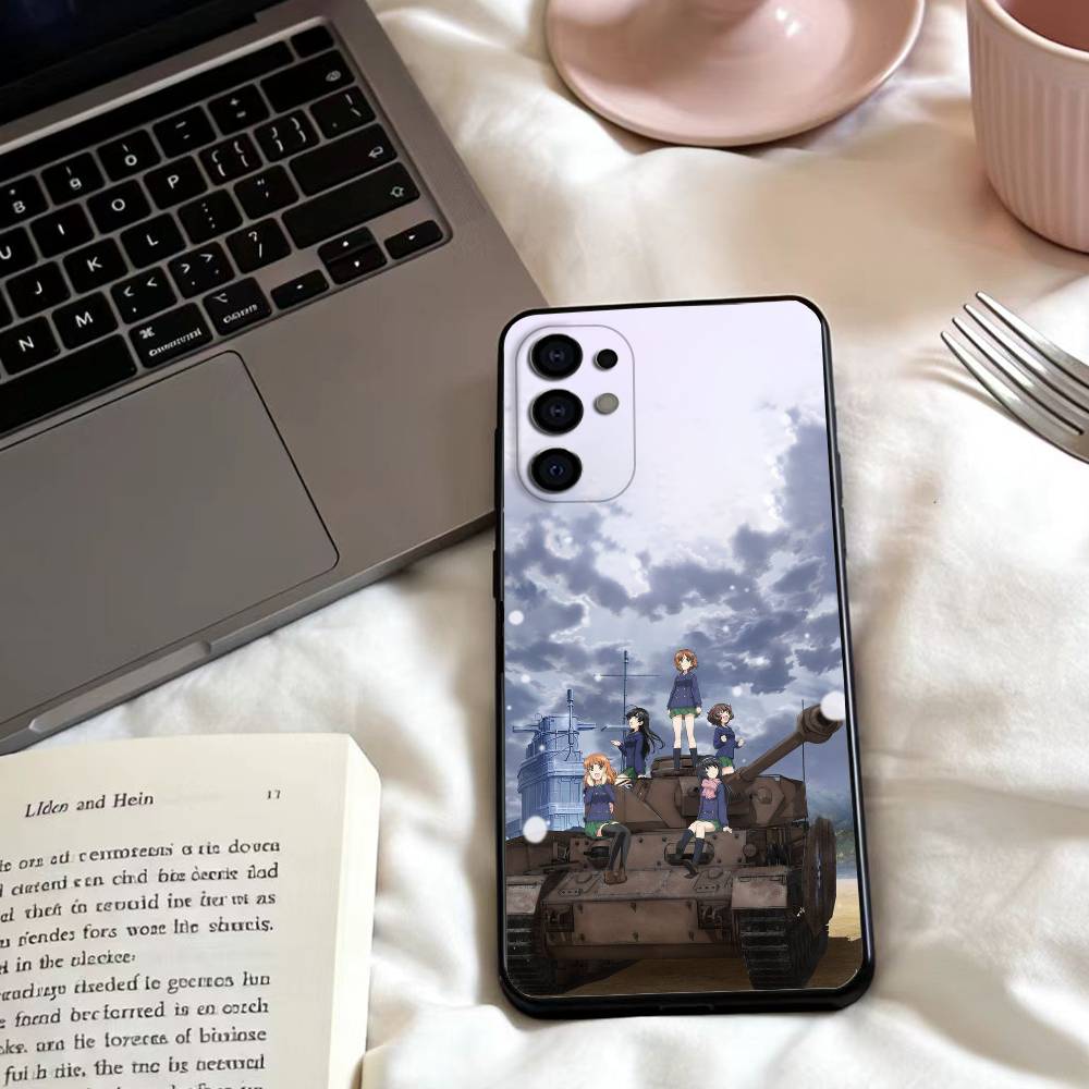 G-GIRLS U-Und P-PANZER Чехол для телефона Samsung S25,24,23,22,30,21,10,9,Ultra,Plus,Lite,FE,4,5 G Мягкий черный чехол