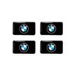 BBKQ7 Car Wheel Steering Wheel Wheel Hub Caps Badge Decal Decor Stickers For BMW M Power X1 X3 X5 X6 3 5 7 Series E46 E90 F30 G20