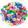 20Pcs Soft Clay Pendant DIY For Flower Elephant Heart Jewelry Making Necklace Bracelet Loose Beads Wholesale