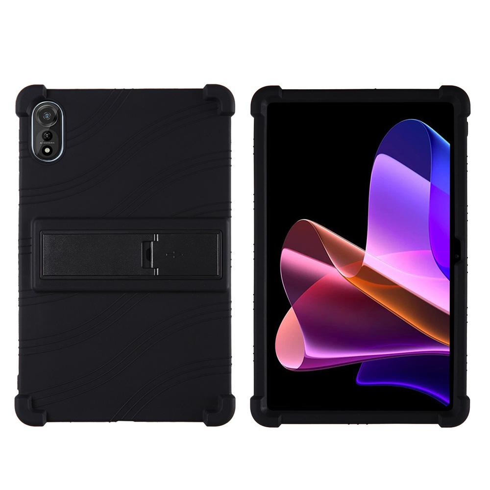 For Blackview Mega 2 Case Adjustable Kickstand Silicone Tablet Protective Cover