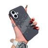 Керамический карбоновый чехол с текстурой кевлара для iPhone 17 Pro Max, защитная накладка Apple 16 с ощущением кожи.