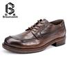 Bo Wei Men'S Business Dress Derby Shoes Goodyear Leather Shoes Breathable Casual Leather Cowhide Oxford Sole Shoes