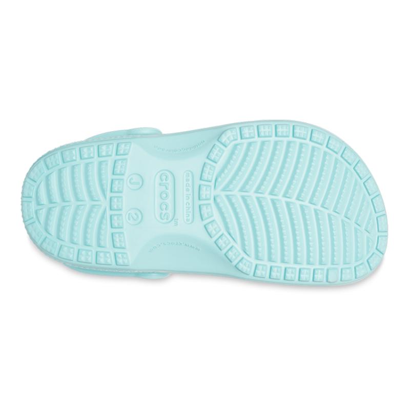 Crocs Классические клоги Износостойкие С отверстиями Детские сандалии Светло-голубые Детская модель