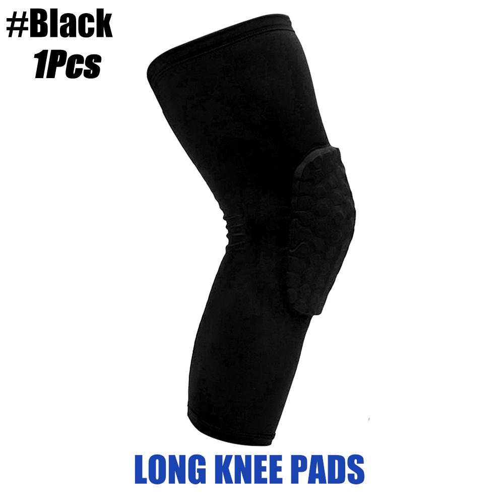 1PC Sports Safety Knee Pad Anti-collision Ventilation Volleyball Basketball Kneepad Compression Socks Knee Honeycomb Wraps Brace
