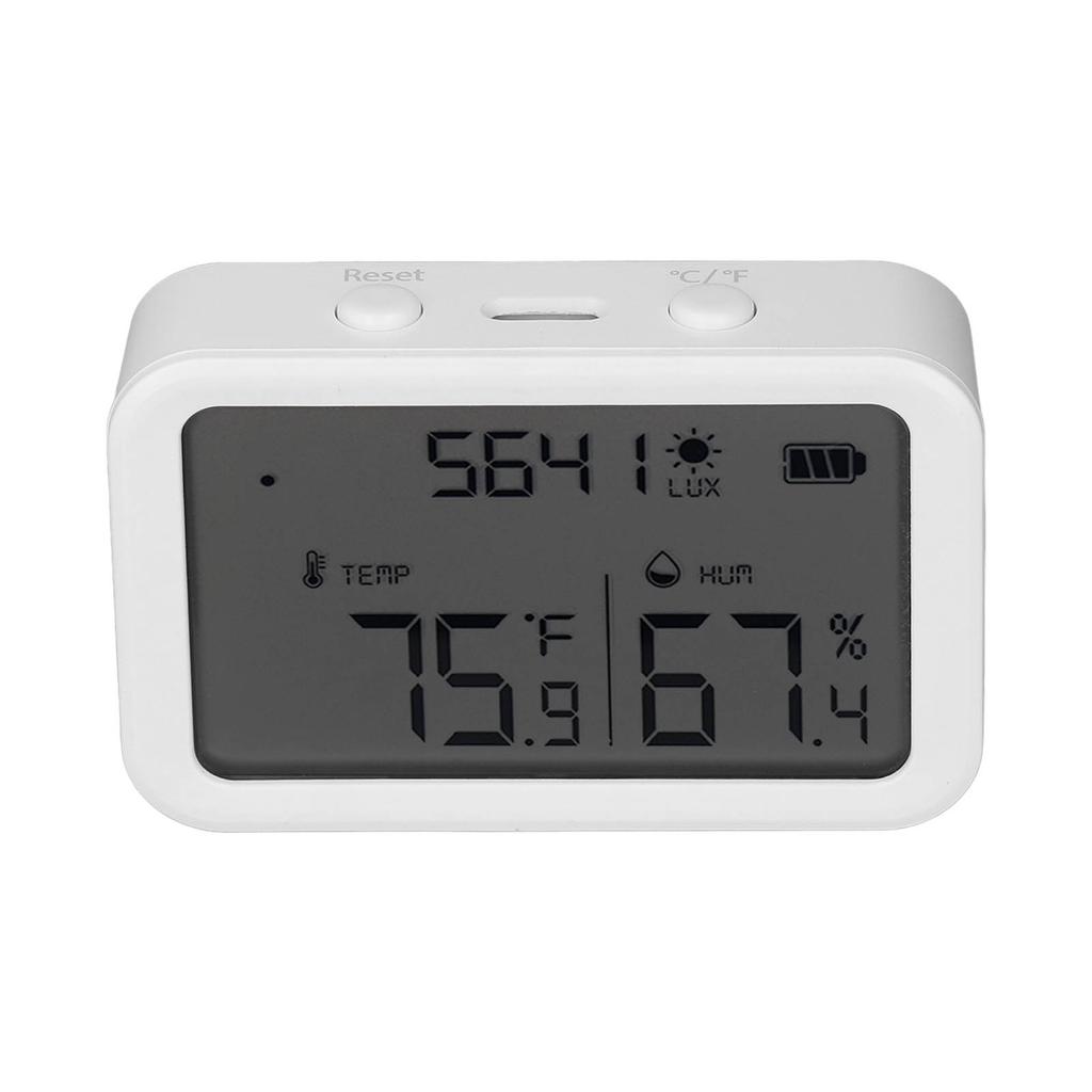 WiFi умный термометр гигрометр беспроводной датчик температуры и влажности для помещений с силой света De