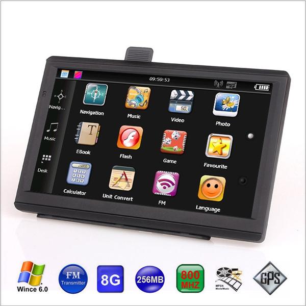 Новая автомобильная GPS-навигация HD HD США + Канада + Мексика или Европа или Австралия и так далее. Все новые карты, новейшая карта, 7 дюймов.