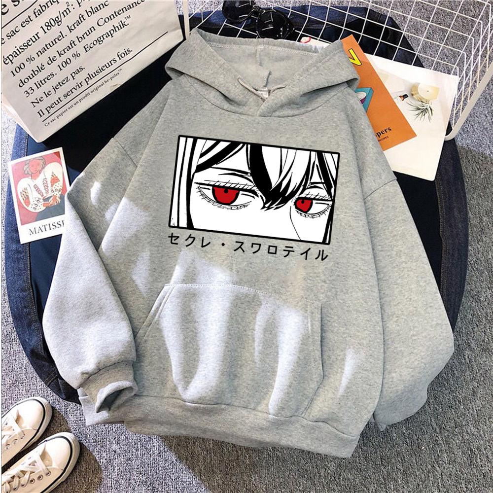 Black Clover Anime Clothing Nero Cool Printed Hooded Men Women Casual Hoodies Prevalent Streetwear Harajuku Unisex Sweatshirt