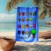 Custom Name Ultra-Soft Beach Towel with Sprunki Theme,Ideal for Pool - Camping, Diving - Perfect Travel Essential, Vibrant Beach Towel.