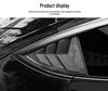 Наклейка-дефлектор на заднее треугольное окно Model Y, 21-25