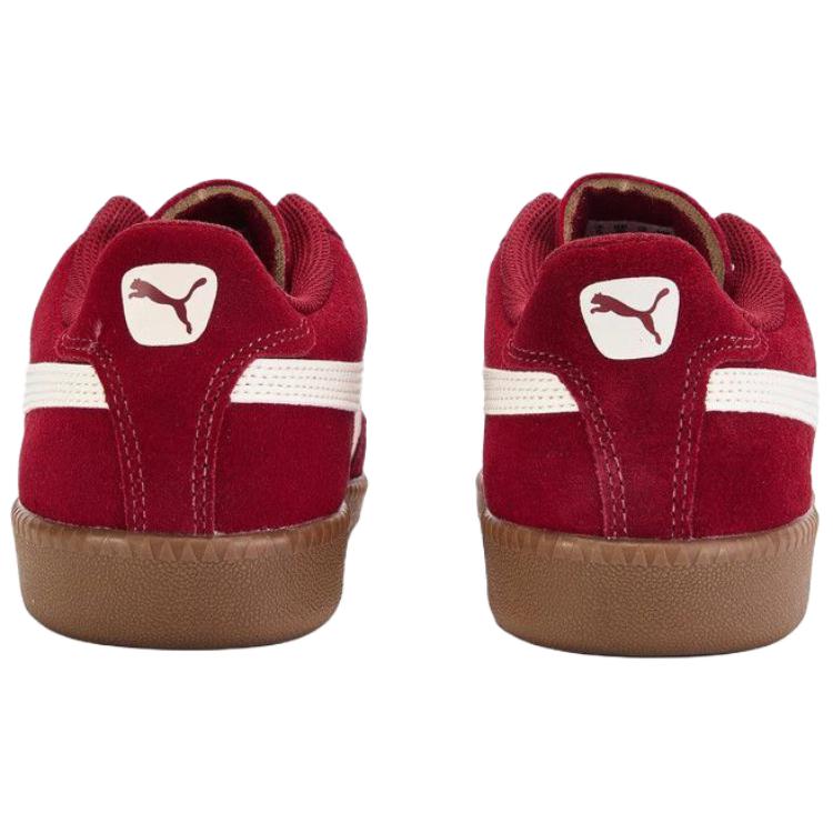 Puma 9-T Замшевые Универсальные Удобные Низкие Кроссовки для Тренировок Унисекс кроссовки Красные 406756-04
