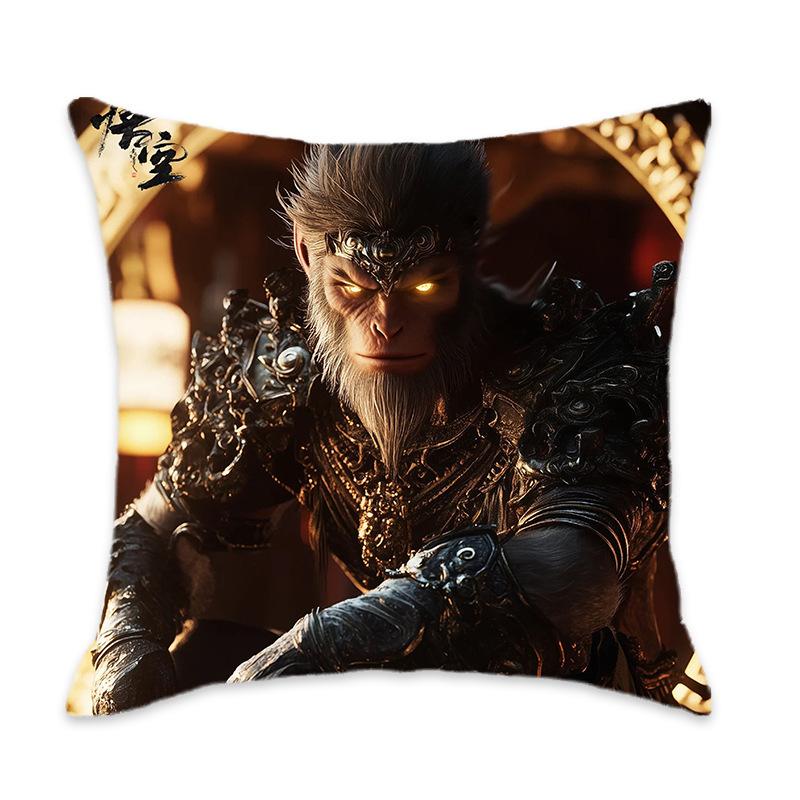Подушки из серии New Black Myth Wukong Удобные и мягкие подушки для автомобиля, дома, спальни, прикроватные подушки, подушки