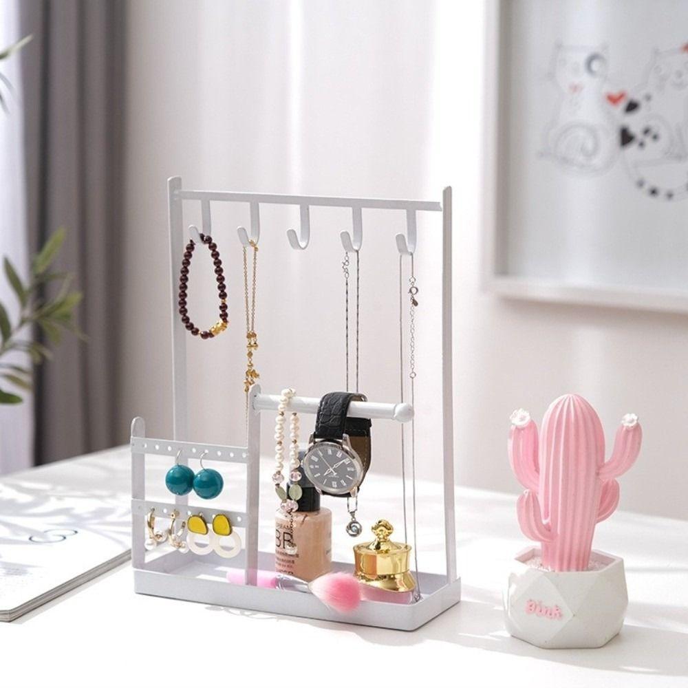 Hanging Hook Earrings Display Stand Multifunctional Bracelet Watch Jewelry Rack  Bangle