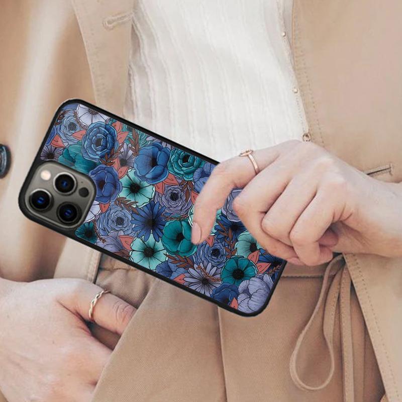 Khokhloma Russian Pattern Flower Magnetic Phone Case For APPLE iPhone 17 Air 16 14 13 12 Pro Max 15 Plus Wireless MagSafe Cover