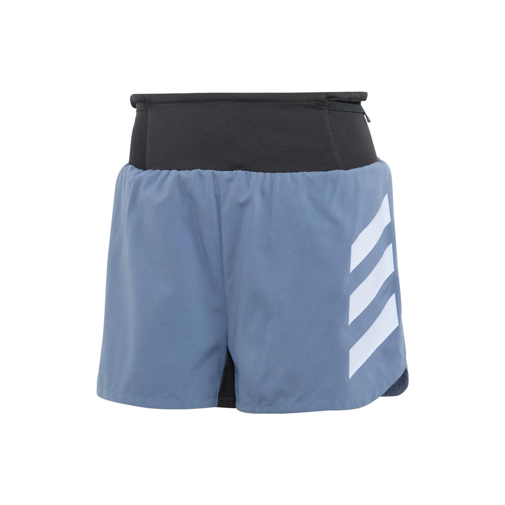 adidas Серия Terrex SS23 Логотип Outdoor Sports Обычные быстросохнущие шорты Женские шорты Miracle-Blue-Grey HT9393