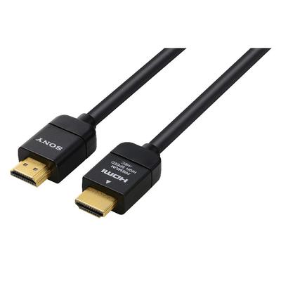 Sony Премиальный HDMI-кабель, высокоскоростной, совместимый с 4K HD, сертифицированный, 2,0 м, 60P/4K HDR/Ultra DLC-HX20