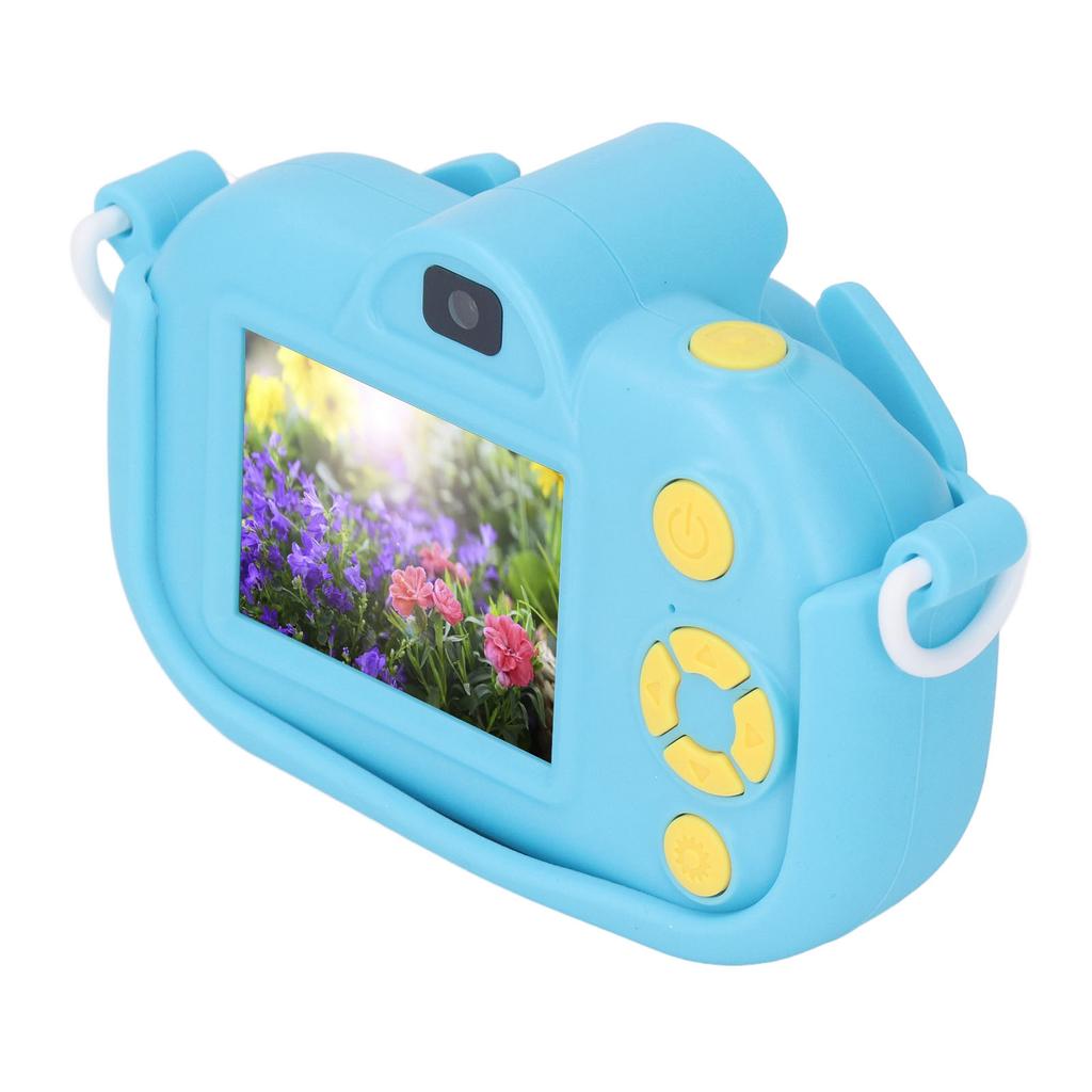 Cute Camera 12MP Digital Video Camera 2in Screen Multifunctional Front Rr Lens 1080P Selfie Camera for Xmas Gift
