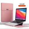 14" Кожаный чехол-подставка для ноутбука, совместимый с MacBook и ноутбуками Huawei