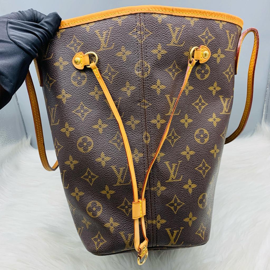 [Pre-Owned] Louis Vuitton Neverfull MM 'Beige/Brown Monogram Canvas' - Very Good #Z9D5Z9