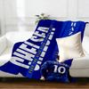 Плед Chelsea F.C. - Мягкий и Удобный, для Спальни, Путешествий, Дивана, Домашнего Декора - Подарок на День Рождения, Рождество для Друга