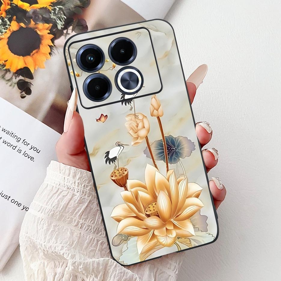 Чехол для Infinix Note 40 5G X6852 Новый Роскошный Расписной Чехол Мягкий Силиконовый Чехол для Телефона для Infinix Note 40 Pro Plus Note40 4G