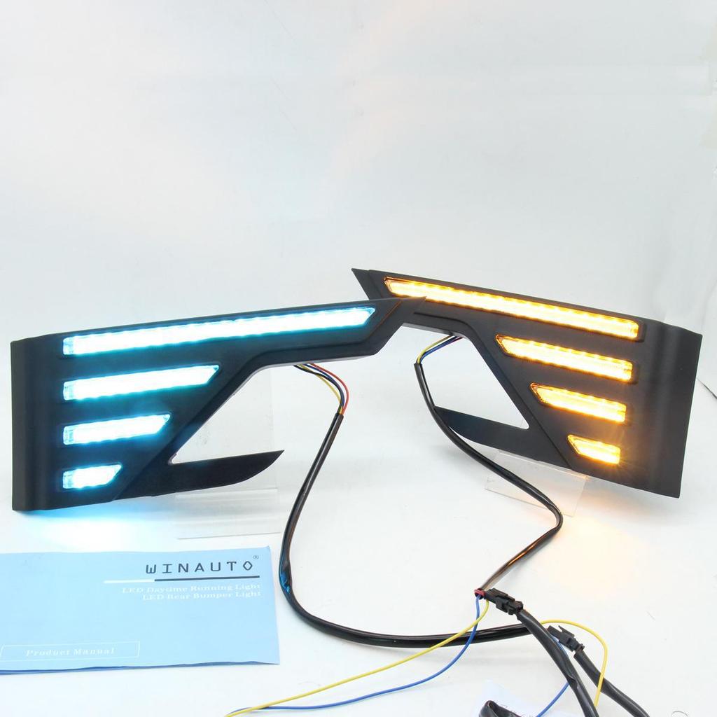 Светодиодные дневные ходовые огни и трехцветные противотуманные фары с поворотниками для Geely Boyue PRO 2019