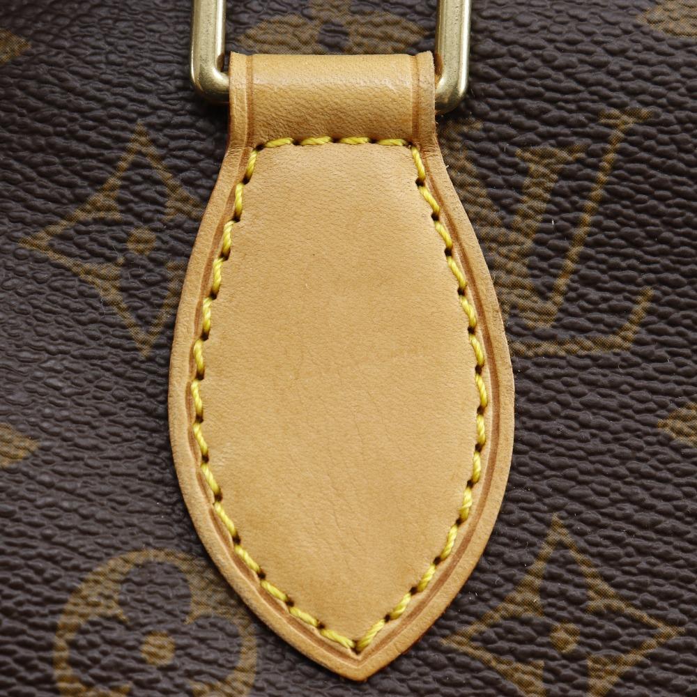 Louis Vuitton Попан крутая Сумка M40009 Коричневая Канва Monogram Женская Б/У