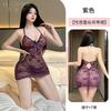 Sex lingerie red pure desire suspender nightdress sexy lace perspective temptation bed free pajamas small chest uniform