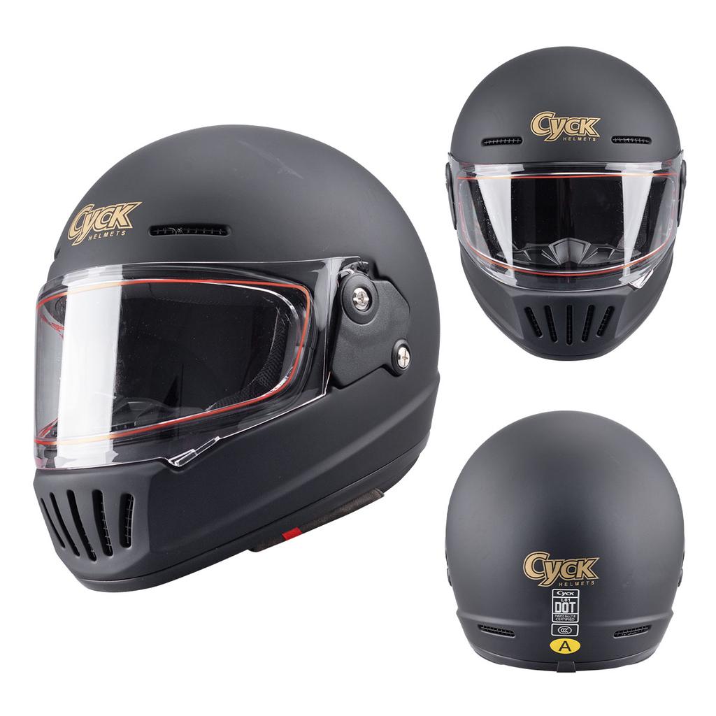 Cycking Scriptures Vintage Motorcycle Helmet Full Face Cruise Harley Personalized Men Women