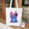 Hot Sale KPOP Demon Hunter Girls Cartoon Print Canvas Bag Single Shoulder Handbag Shopping Bag
