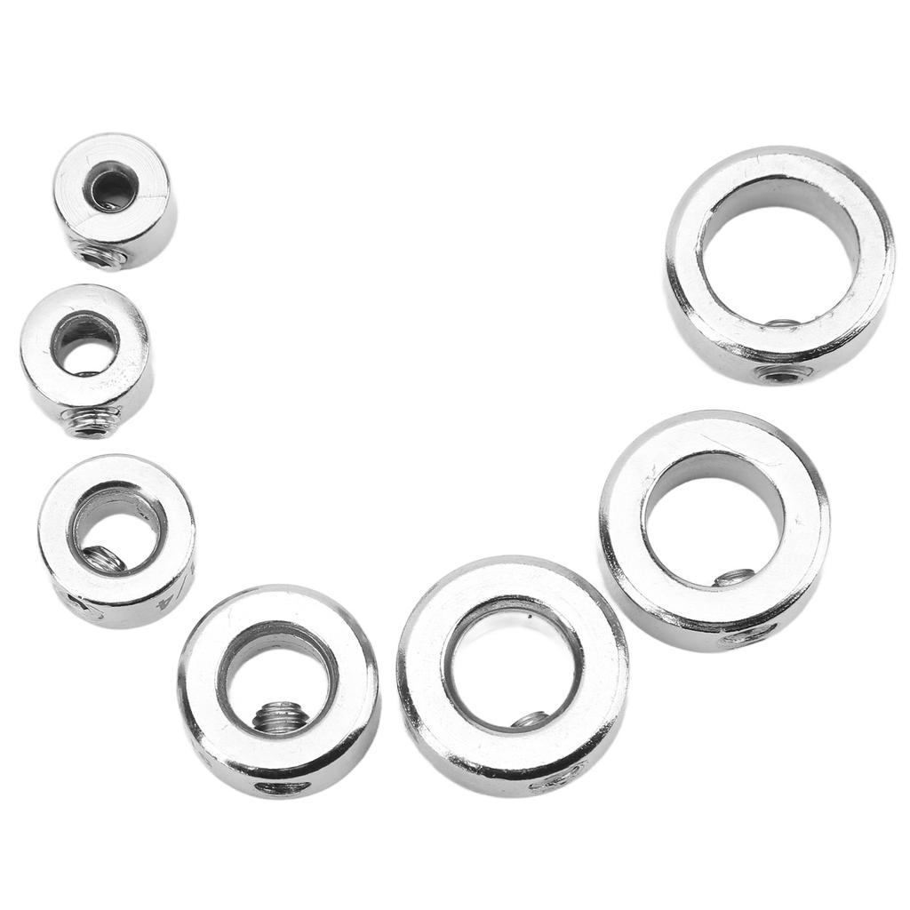 7 шт. стопорное кольцо для сверла Twist Bit из высокоуглеродистой стали для деревообработки, ограничительные кольца глубины сверления с шестигранным ключом