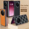 Чехол OPPO Find N6 из клетчатой кожи ягненка, Совместим с OnePlus N5/N3, Новый защитный чехол