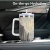 40oz  Double Wall Handled Tumbler  Drop Shipping Ready To Sublimate For Craft Reseller Blank Cup Bulk Stock