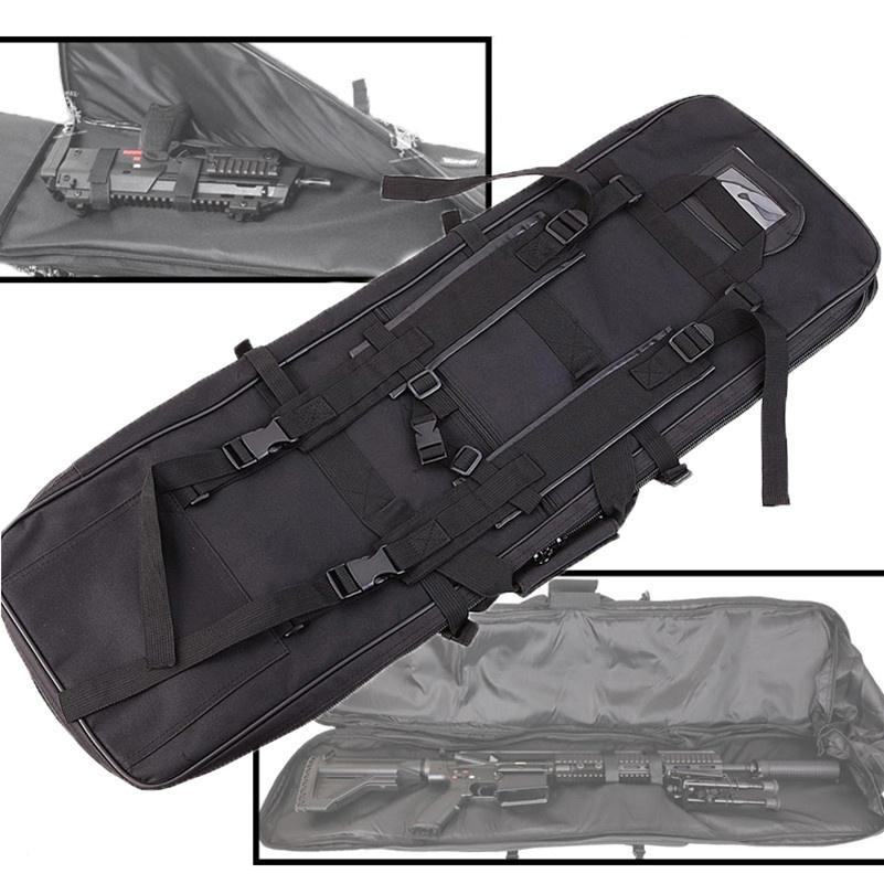 Multifunction Tactical Rifle Case Multi-pocket Airsoft Gun Bag Wear-resistant Hunting Bag High Capacity for Fishing Bag 3 SIZE 120/100/85cm