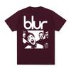 Blur Vintage Tshirt Britpop Band Concert Tour Summer Streetwear Casual Fashion Cotton Men T shirt New Tee Tshirt Womens Tops