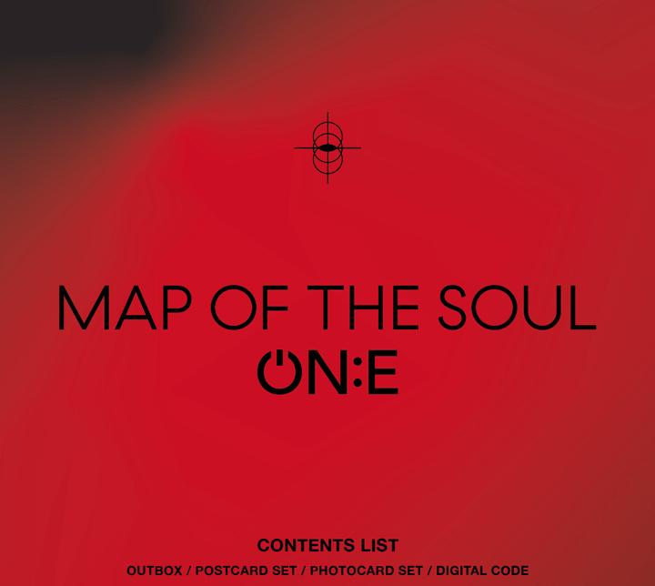 [BTS FESTA] (Digital Code) BTS - MAP OF THE SOUL ON:E
