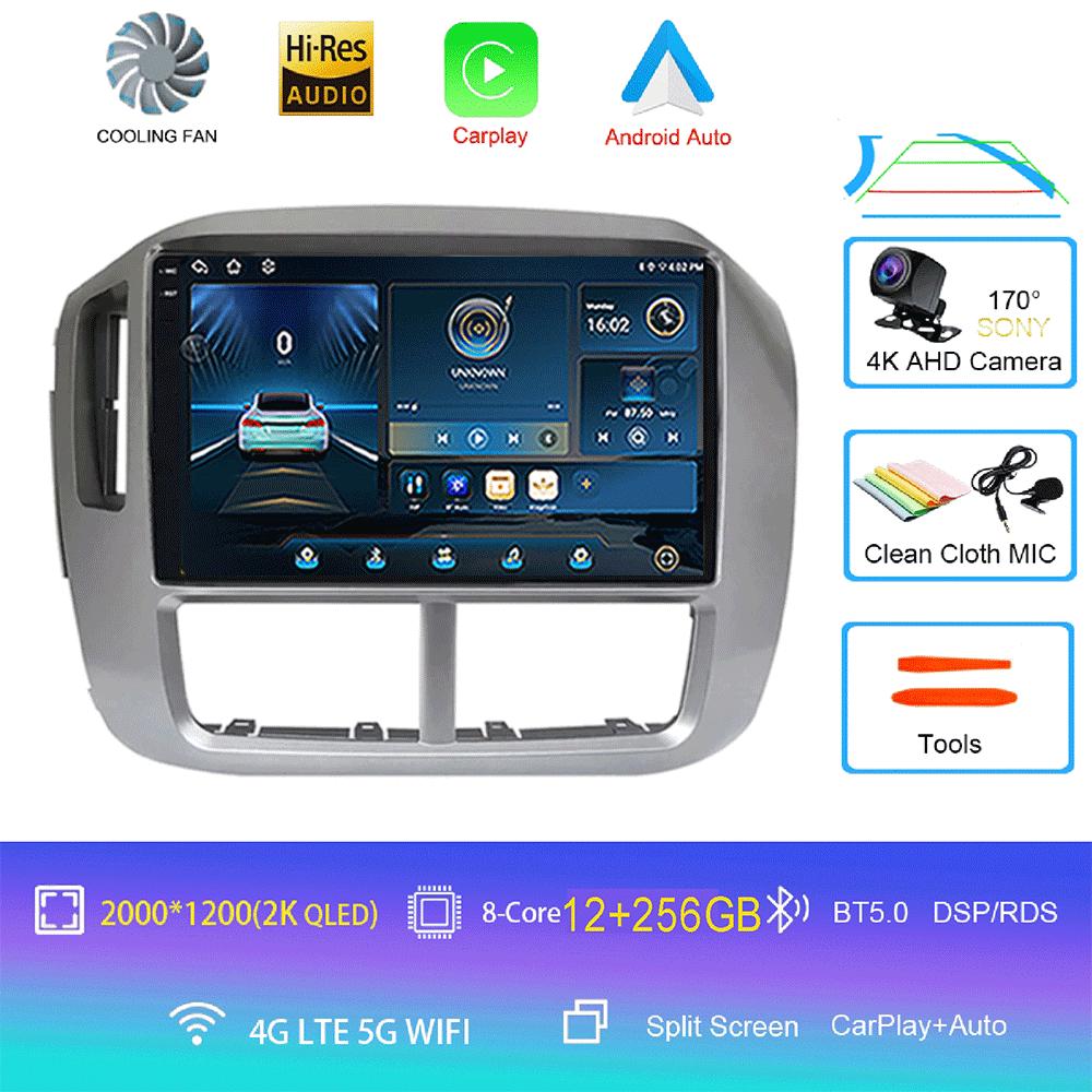 Android 14 Carplay Auto WIFI+4G Для Honda Pilot 2006 2007 2008 Автомагнитола GPS Стерео Мультимедийный Видеоплеер 2din Головное Устройство Аудио