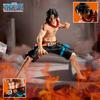 1 шт. Аниме Фигурка Официальная One Piece Огненный Кулак Эйс Статуэтка для Домашнего Декора Подарок на День Святого Валентина и День Рождения Аниме Настольный Коллекционный Предмет Премиальное Качество