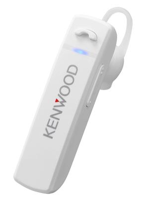 JVC Kenwood Одноухий Bluetooth Приблизительно 23 часа непрерывного разговора Бинауральный Идеально для удаленной работы и видео Белый KH-M300-W Гарнитура, Совместимая,