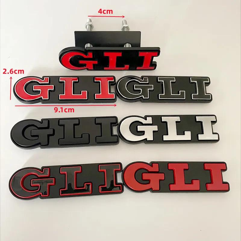 BNH1 2026 New For VW VOLKSWAGEN Hub Caps 3D Metal Car Letters Rear Trunk Front Grill GLI Logo Badge For Golf Bora VW Jetta MK4 MK5 MK