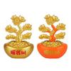 Car Dashboard Decorations Solar-Powered Shaking Money Tree Design Automotive Interior Decor Cute Dashboard Car Accessories