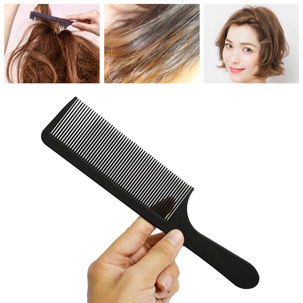 Professional Anti-static Salon Styling Tool Hairdressing Detangling Flattop Hair Cutting Comb
