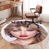 Custom Name Taylor Printed Round Rug Carpet Chair Rug Area Rug Entryway Doormats,for Office Chair Living Room Bedroom Kitchen Room.