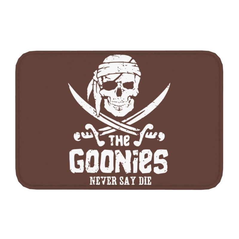 Sale The Goonies Doormat Mat Anti-Slip Skull Pirates Film Bathroom Kitchen Bedroom Toilet Rug Carpet 40*60cm