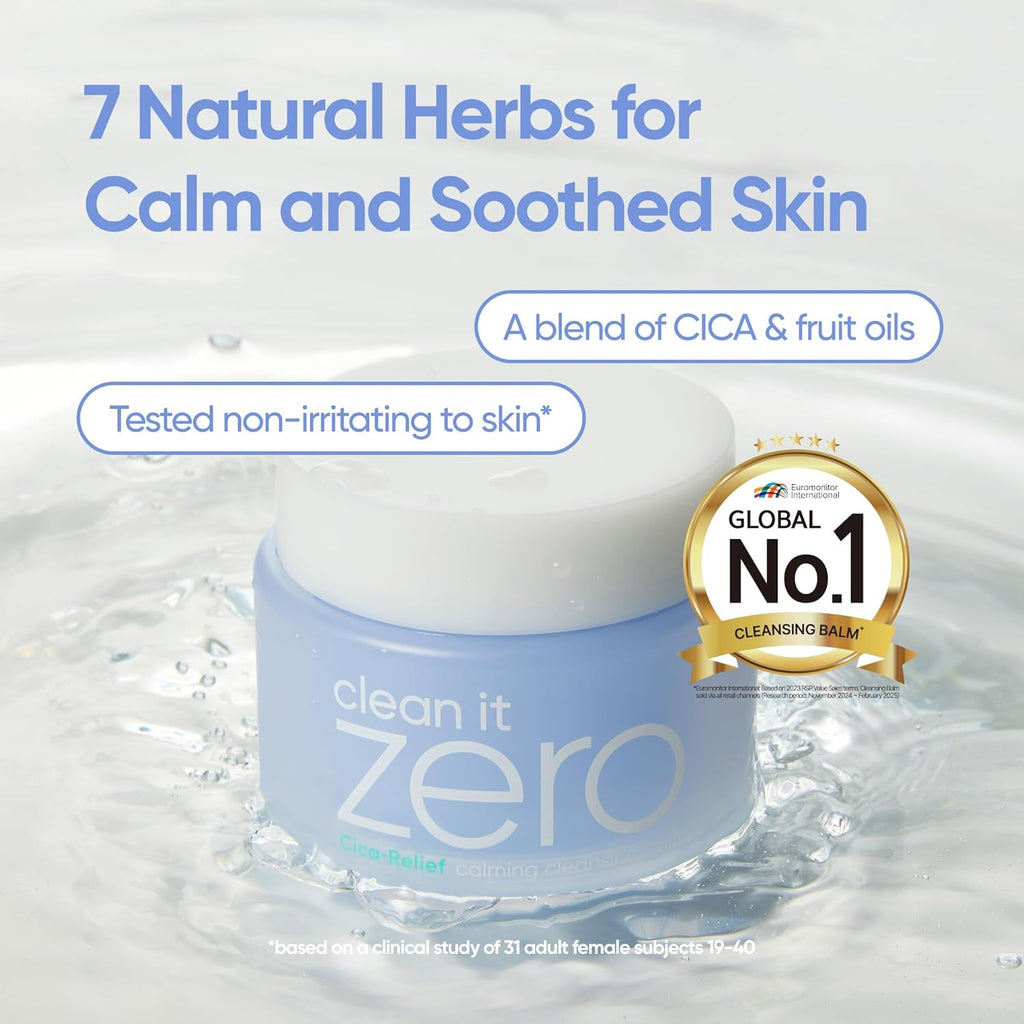 BANILA CO Clean It Zero Cica-Relief Calming Cleansing Balm 100ml ORIGINAL STORE