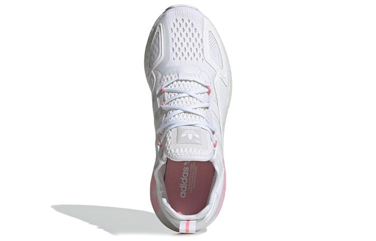 Women's Sneakers adidas ZX 2K Boost White Pink (Women's) Cloud White/Cloud White/Supplier Colour