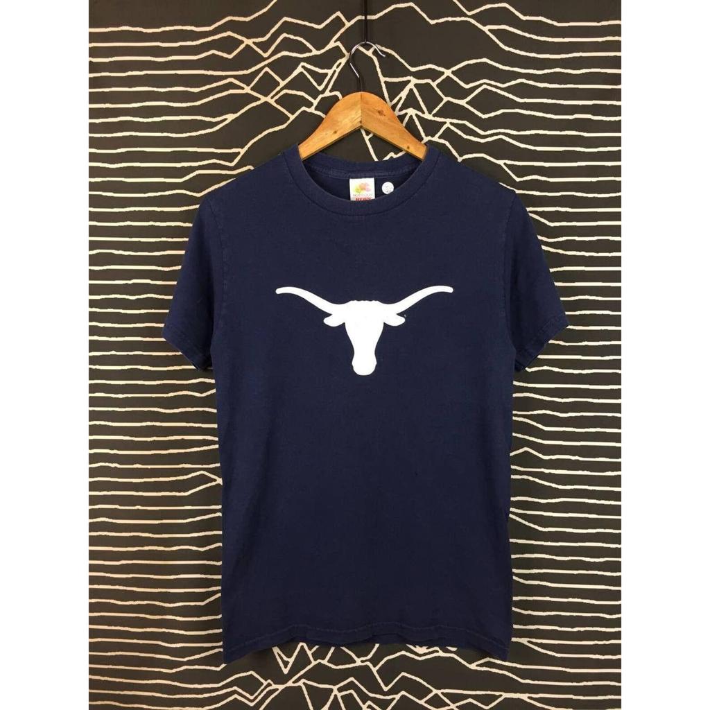 Vtg 00s Texas Longhorns Silhouette Logo NCAA Collegiate Tee